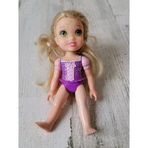 Disney fabric Queen Tangled Rapunzel doll glitter Pixar toy figure